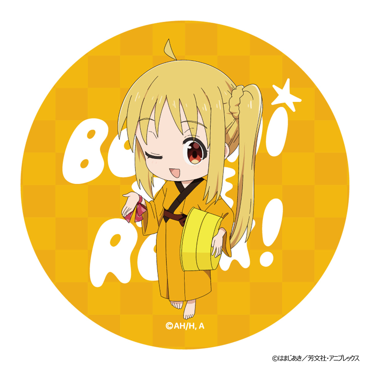 アニメ「ぼっち・ざ・ろっく！」 浴衣で温泉 ランダム缶バッジ(全8種