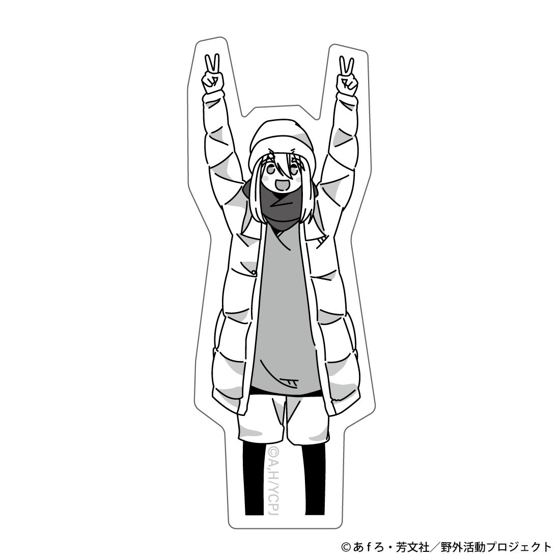 ゆるキャン△ SEASON3 放課後100号記念なでしこのステッカーセット