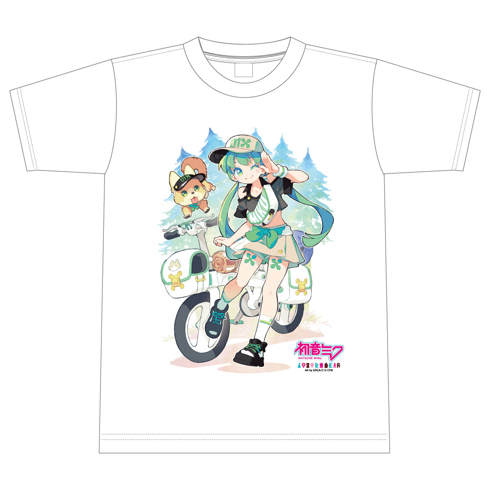 初音ミク　tシャツ 初音ミク（GL）Tシャツ – AOZORAGEAR(アオゾラギア オンラインショップ)