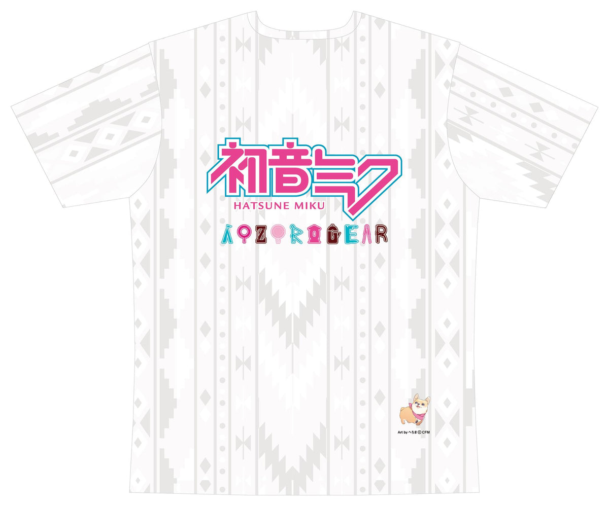 初音ミク×AOZORAGEAR フルグラフィックTシャツ（通常頭身ver.）