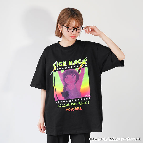 アニメ「ぼっち・ざ・ろっく！」YOIDOREコラボ×廣井きくりTシャツ「SICK HACK」