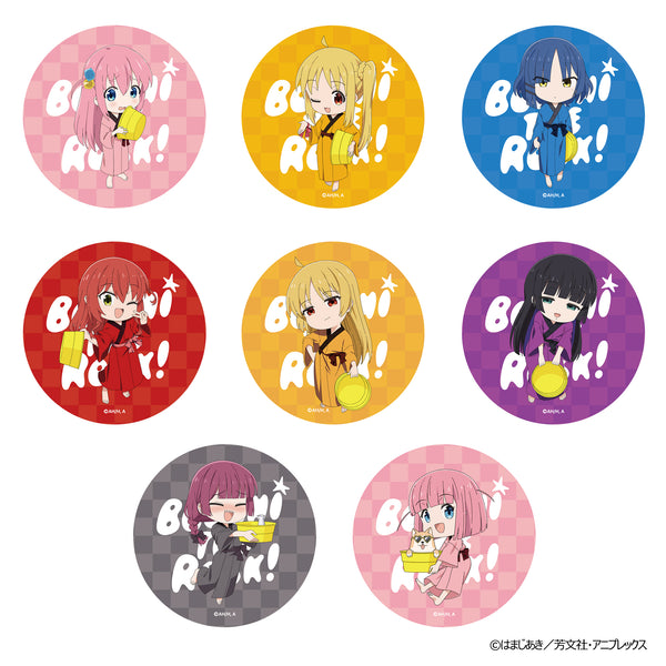 アニメ「ぼっち・ざ・ろっく！」 浴衣で温泉 ランダム缶バッジ(全8種