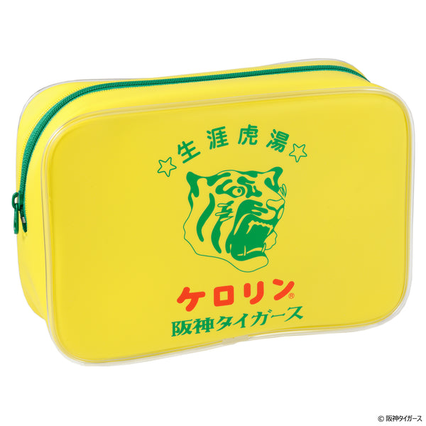 阪神タイガースのケロリン桶 温泉ポーチ