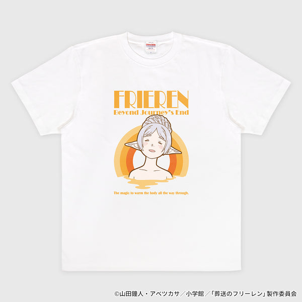 葬送のフリーレン 温泉のフリーレン Tシャツ