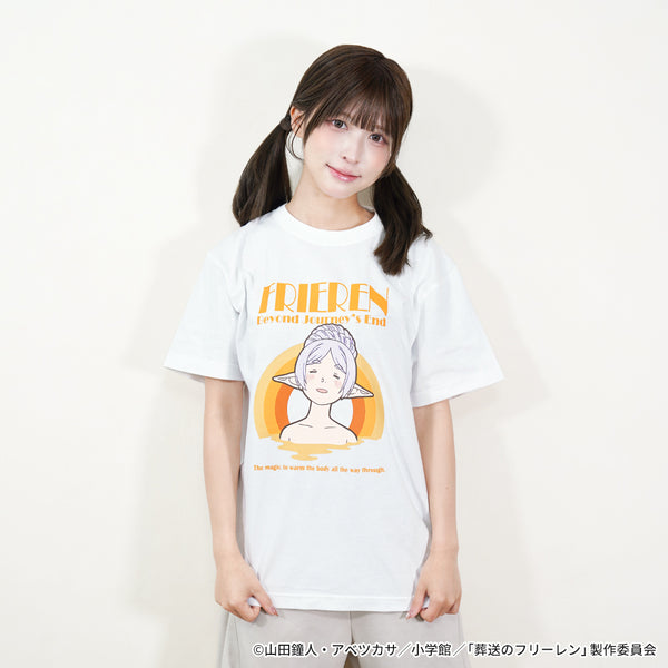 葬送のフリーレン 温泉のフリーレン Tシャツ