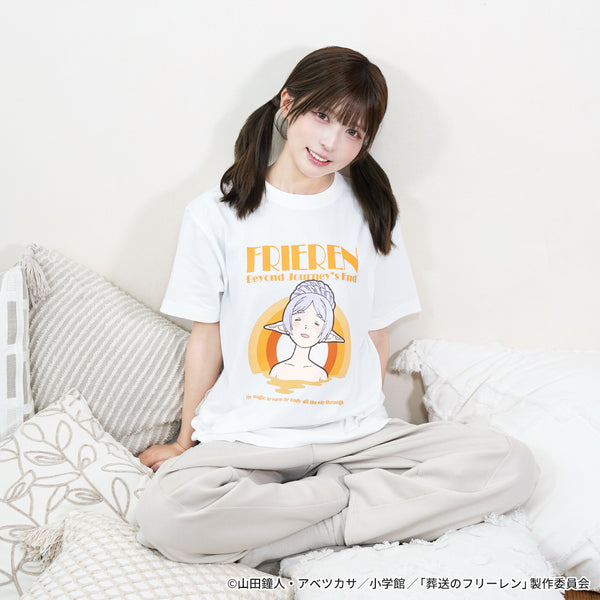 葬送のフリーレン 温泉のフリーレン Tシャツ