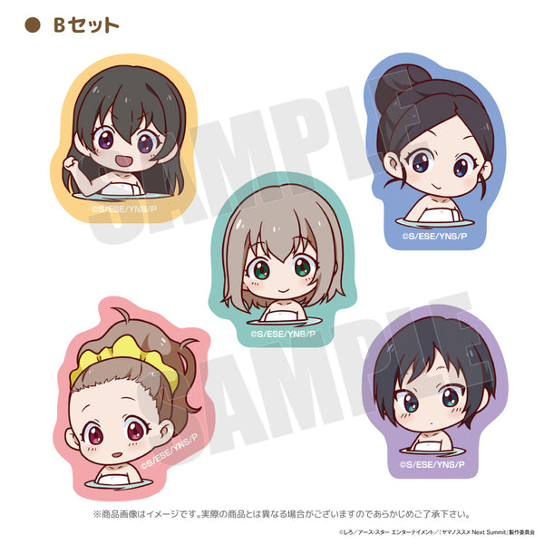 ヤマノススメ Next Summit 温泉ステッカーセット