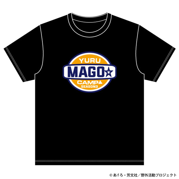 ゆるキャン△ 孫ライダーズ  Tシャツ ブラック