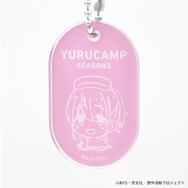 ゆるキャン△ SEASON３ 温泉アクリルキーホルダー