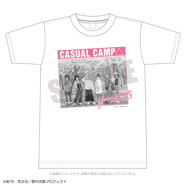 ゆるキャン△ カジュアルキャンプ Tシャツ