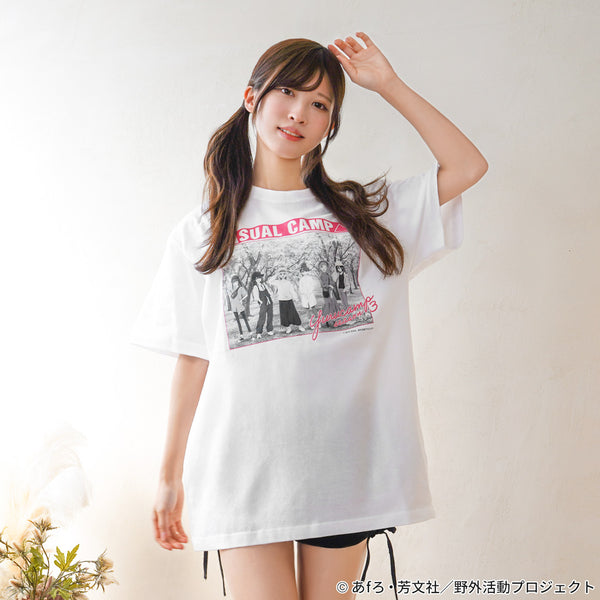 ゆるキャン△ カジュアルキャンプ Tシャツ