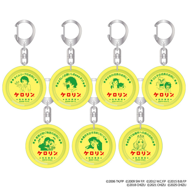 （コンプリートBOX）スタジオ地図 ケロリン桶キーホルダー(全7種)