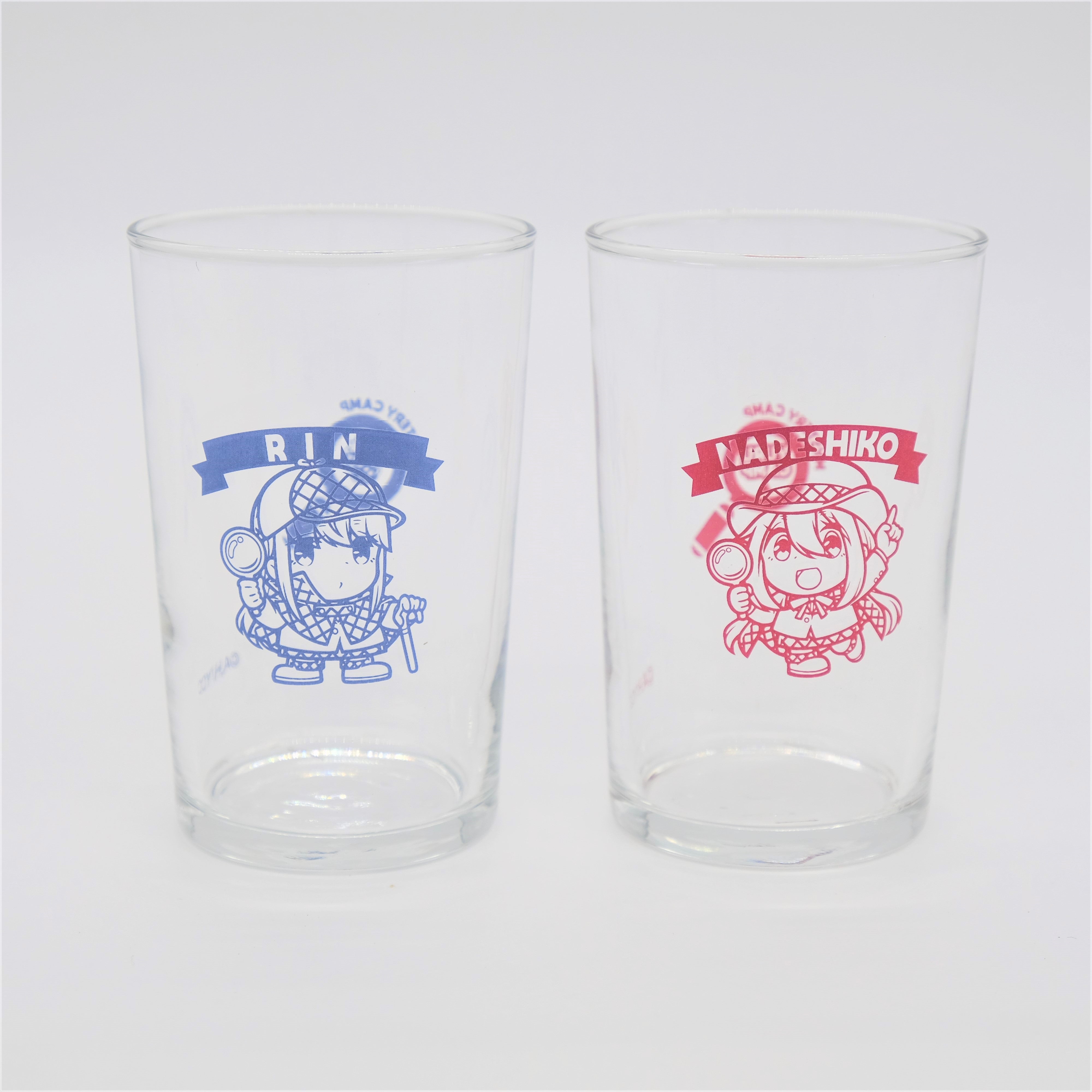 レア　ゆるキャン　ガラス製マグネット　各務原なでしこ ゆるキャン△ マグネットシート デザイン02(各務原なでしこ/B